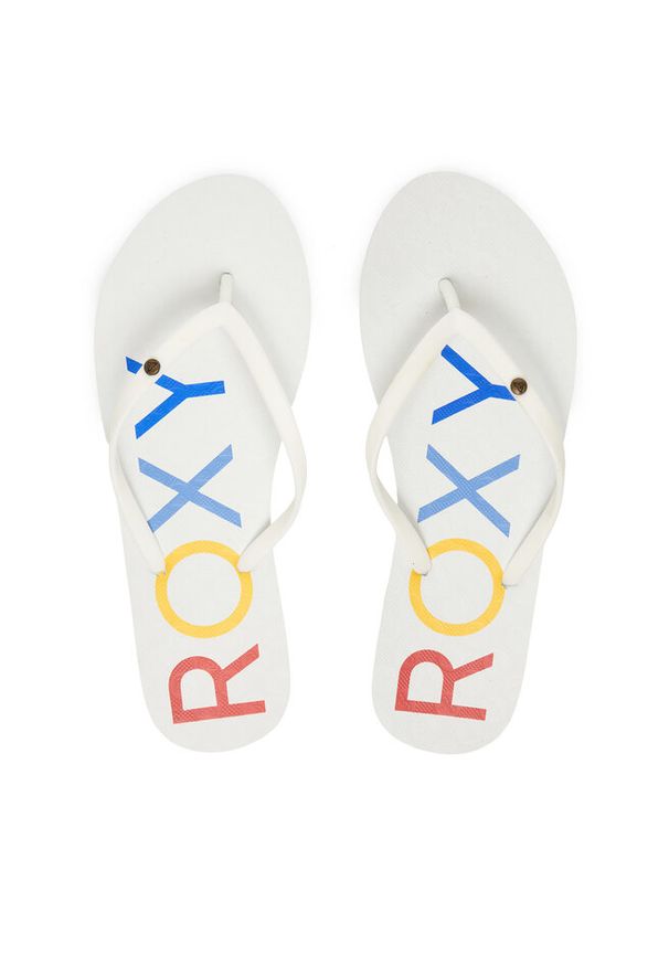 Japonki Roxy. Kolor: biały