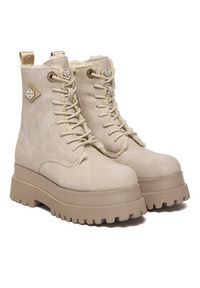 Replay - REPLAY Botki GWL72.000.C0029S Beżowy. Kolor: beżowy. Materiał: skóra #2