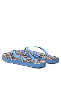 ONLY Shoes Japonki Onllitzia Printed Flip Flop 15289331 Niebieski. Kolor: niebieski #3