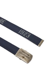 Aeronautica Militare Pasek Męski 252CI0317UCT03585 Granatowy. Kolor: niebieski. Materiał: materiał #3