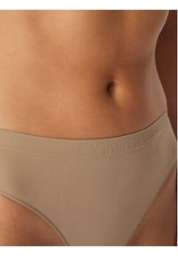 Calvin Klein Underwear Komplet stringów LV00QD5211 Beżowy. Kolor: beżowy. Materiał: syntetyk #4
