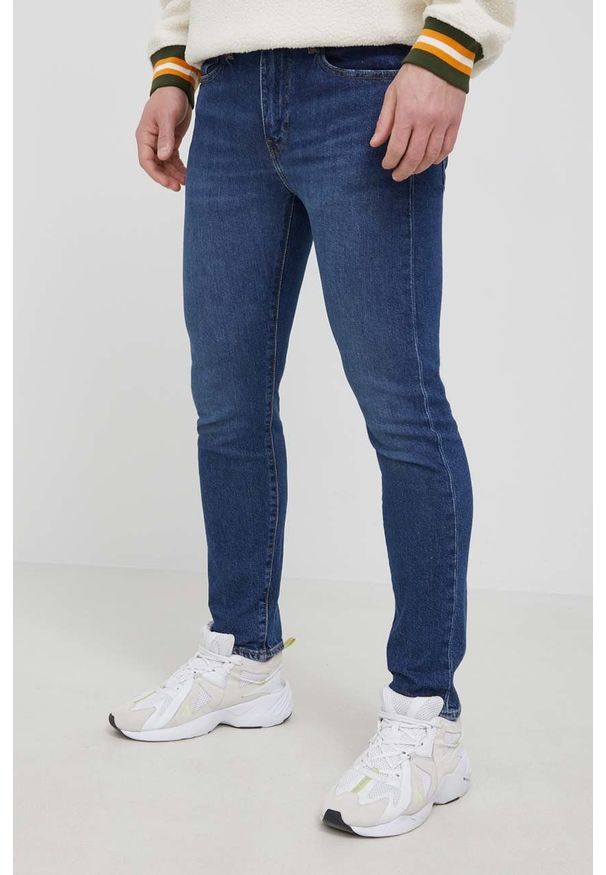 Levi's® - Levi's jeansy 510 męskie. Okazja: na spotkanie biznesowe. Kolor: niebieski. Styl: biznesowy