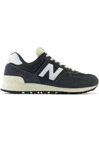 Buty unisex New Balance U574RBH – szare. Kolor: szary. Materiał: guma, materiał, skóra, syntetyk. Szerokość cholewki: normalna. Model: New Balance 574