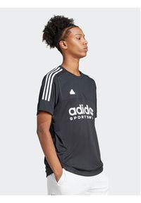 Adidas - adidas T-Shirt Tiro IP3779 Czarny Regular Fit. Kolor: czarny. Materiał: syntetyk #2