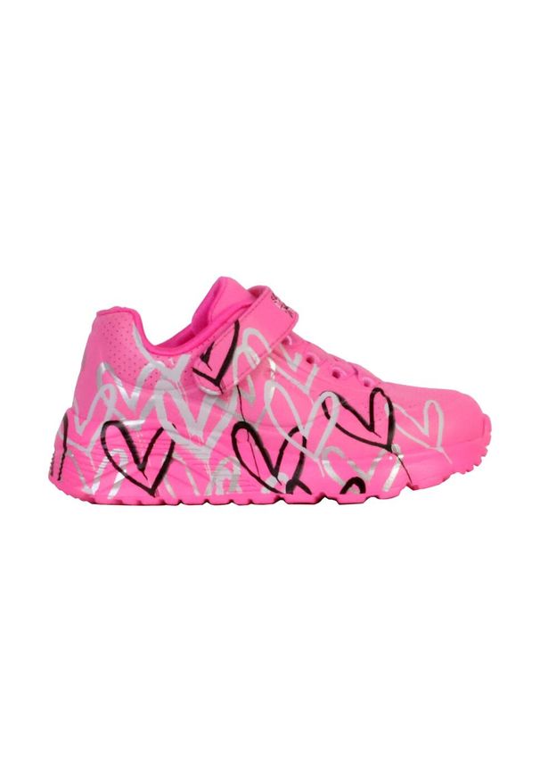 skechers - Buty dziecięce SKECHERS Uno Lite Love Levitate. Kolor: różowy