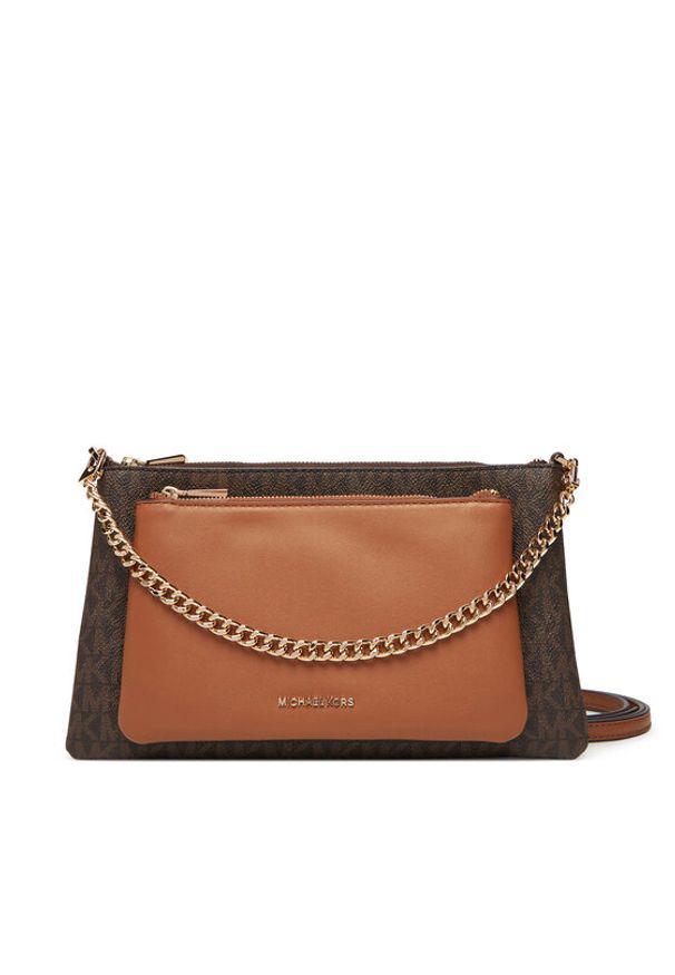 MICHAEL Michael Kors Torebka 32F5GJ6C8B Brązowy. Kolor: brązowy. Materiał: skórzane