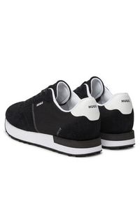 Hugo - HUGO Sneakersy Kiria Runn hsdme 50541592 Czarny. Kolor: czarny. Materiał: skóra, zamsz #4