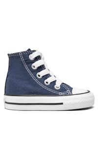 Converse Trampki Chuck Taylor All Star Hi 7J233C Granatowy. Kolor: niebieski. Materiał: materiał