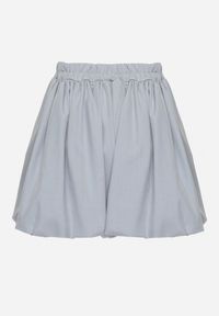 Born2be - Niebieskie Szorty w Stylu Bombki Tosanna. Okazja: na co dzień. Kolor: niebieski. Sezon: lato. Styl: klasyczny, casual #3