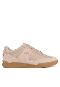 Gino Rossi Sneakersy CARLO-01 124AM Beżowy. Kolor: beżowy. Materiał: zamsz, skóra