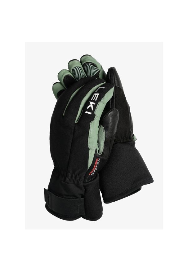 Rękawice narciarskie męskie Leki Argus Thermo 3D. Kolor: czarny. Sezon: zima. Sport: narciarstwo