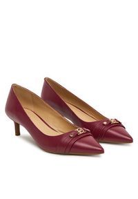 MICHAEL Michael Kors Czółenka Mandy Flex 40T5MAMP1L Bordowy. Kolor: czerwony. Materiał: skóra. Obcas: na szpilce #4