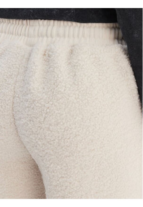 Roxy Spodnie dresowe Waves Of Warmths ERJNP03674 Écru Regular Fit. Materiał: syntetyk