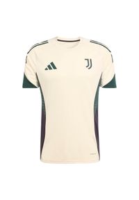 Adidas - Koszulka treningowa Juventus Turyn EU 2025/26. Kolor: beżowy. Sport: piłka nożna #1