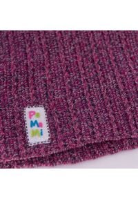 Fioletowa czapka wiosenna dla dziewczynki PaMaMi. Kolor: fioletowy. Materiał: elastan, bawełna. Sezon: wiosna #3