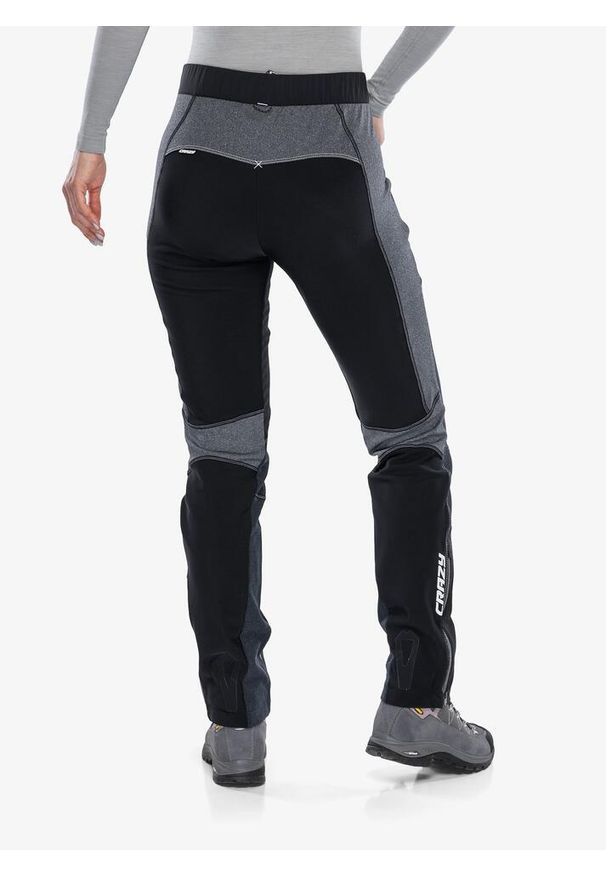 CRAZY - Spodnie trekkingowe damskie Crazy Pant Electra. Kolor: czarny. Sezon: zima. Sport: narciarstwo