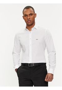 Michael Kors Koszula MK0DS01288 Biały Slim Fit. Kolor: biały. Materiał: bawełna #1