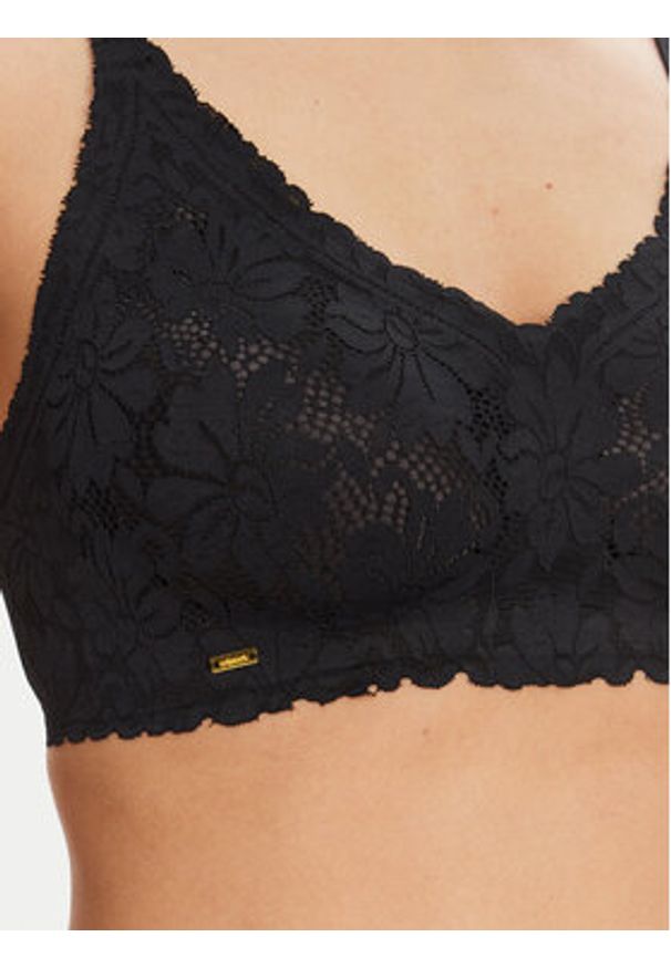 SELMARK - Selmark Biustonosz top 10910 Czarny. Kolor: czarny. Materiał: syntetyk