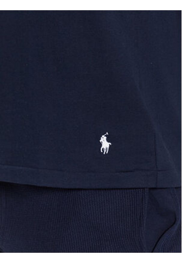 Polo Ralph Lauren T-Shirt 714899613003 Granatowy Regular Fit. Typ kołnierza: polo. Kolor: niebieski. Materiał: bawełna