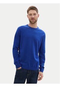 Tom Tailor Sweter 1039810 Niebieski Regular Fit. Kolor: niebieski. Materiał: bawełna #5