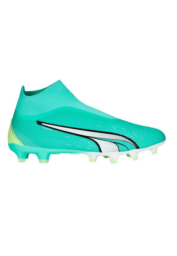 Puma - Buty piłkarskie męskie PUMA Ultra Match+ LL FG/AG. Kolor: zielony. Sport: piłka nożna