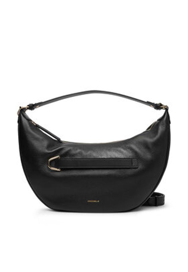 Coccinelle Saszetka 329197 Czarny. Kolor: czarny. Materiał: skórzane