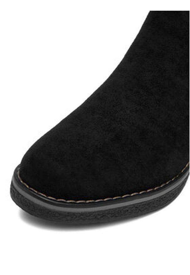 Clara Barson Botki CEO-LM13355-X06 Czarny. Kolor: czarny. Materiał: materiał