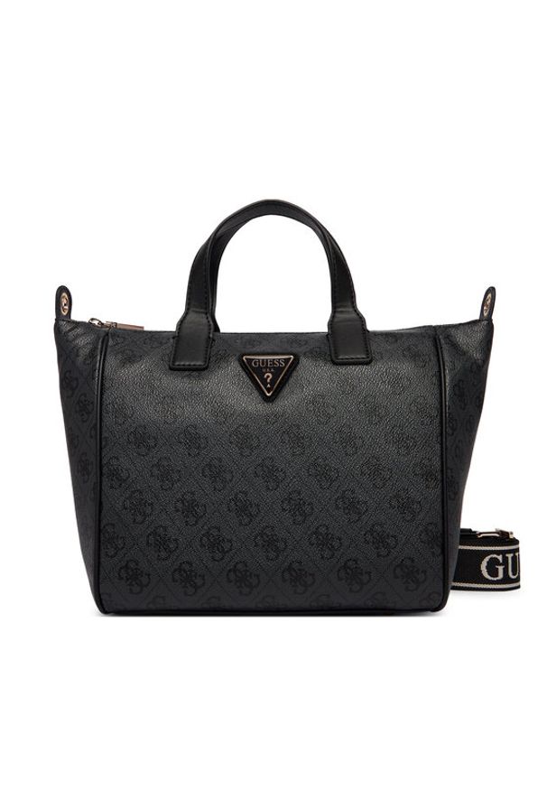 Guess Torebka Follie Travel TWLB96 76019 Szary. Kolor: szary. Materiał: skórzane