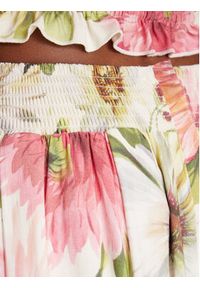 Guess Spódnica plisowana W5GD64 WH4S2 Kolorowy Regular Fit. Materiał: wiskoza. Wzór: kolorowy #4