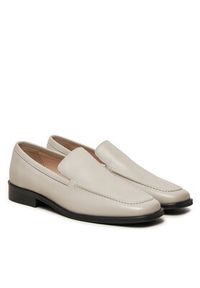 Calvin Klein Lordsy HW0HW02432 Beżowy. Kolor: beżowy. Materiał: skóra #4