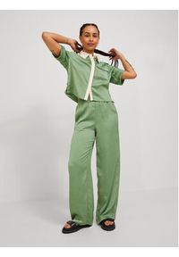 JJXX Spodnie materiałowe 12200161 Zielony Loose Fit. Kolor: zielony. Materiał: materiał #3