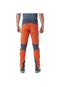Spodnie softshellowe męskie Rab Torque Pants. Kolor: pomarańczowy