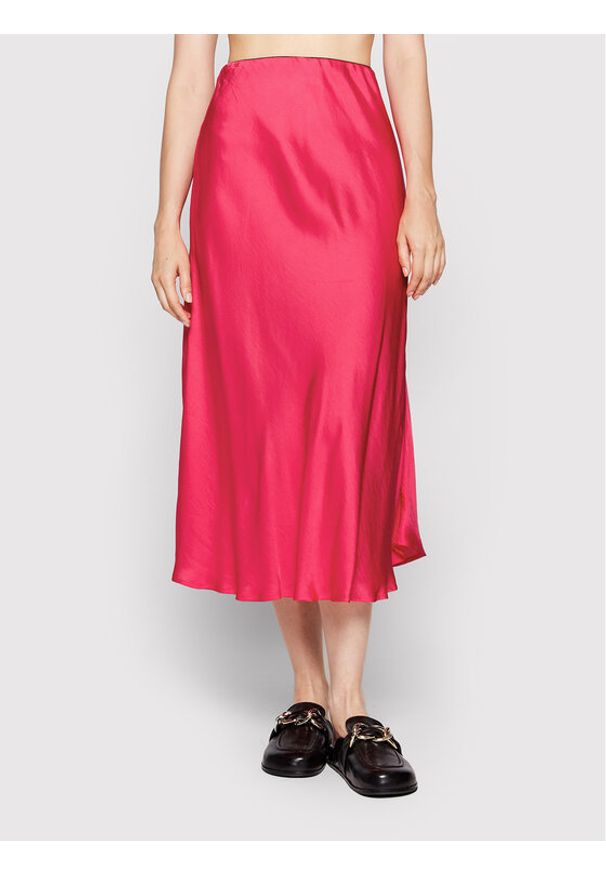 Herskind Spódnica midi Tween 4434370 Różowy Regular Fit. Kolor: różowy. Materiał: wiskoza