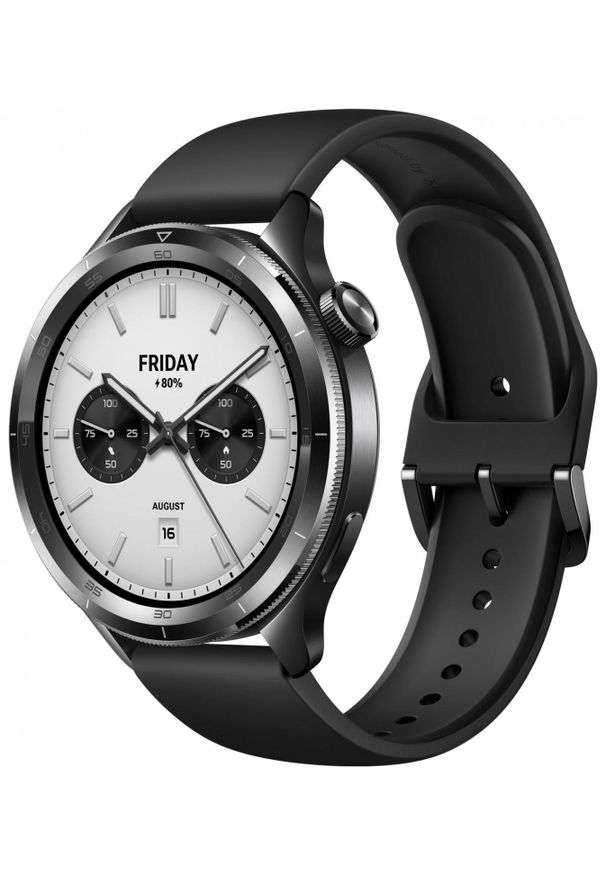 Xiaomi Watch S4 Czarny. Rodzaj zegarka: cyfrowe. Kolor: czarny. Materiał: koronka, materiał. Styl: sportowy