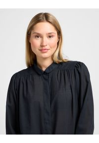 Lee - DAMSKA KOSZULA LEE SHIRRED BLOUSE UNIONALL BLK 112341608 #5