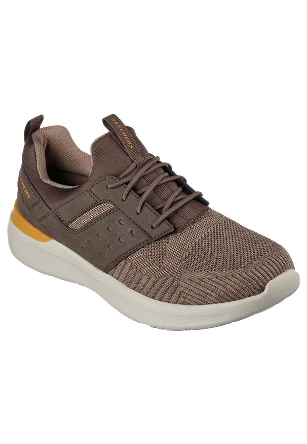 skechers - Buty Mężczyzna Skechers Lattimore Radium brązowy. Kolor: brązowy