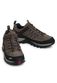 CMP Trekkingi Rigel Low Trekking Shoes Wp 3Q13247 Szary. Kolor: szary. Materiał: zamsz, skóra. Sport: turystyka piesza #7