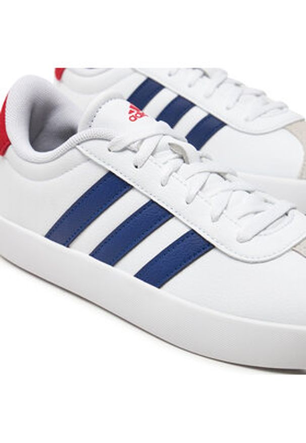 Adidas - adidas Sneakersy VL Court 3.0 IE6224 Biały. Kolor: biały. Materiał: skóra