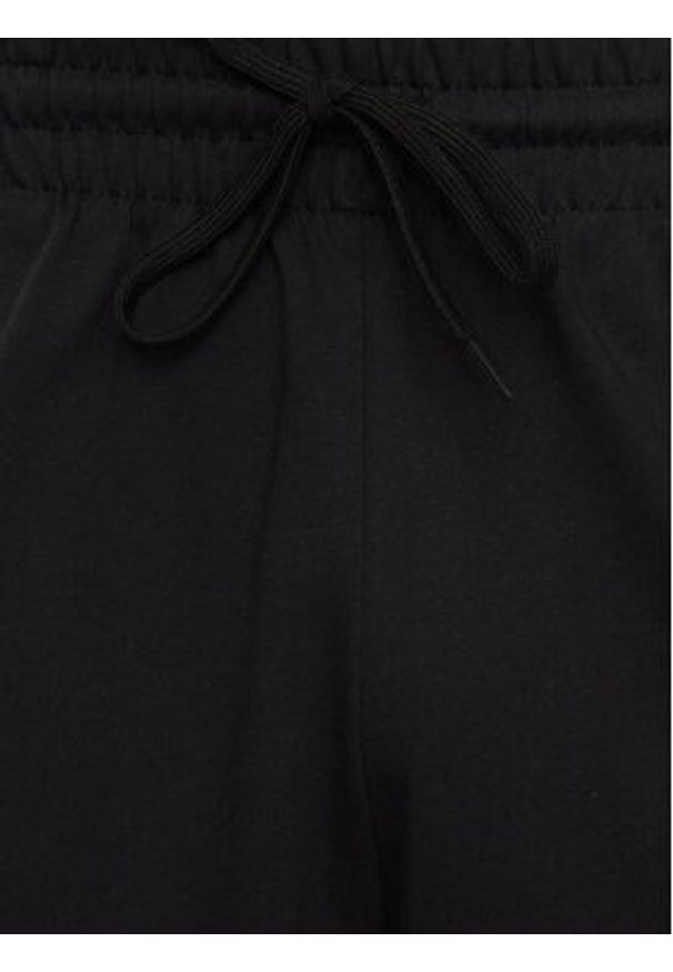 Adidas - adidas Szorty sportowe AEROREADY Essentials Single Jersey Linear Logo Shorts IC0062 Czarny Regular Fit. Kolor: czarny. Materiał: bawełna. Styl: sportowy