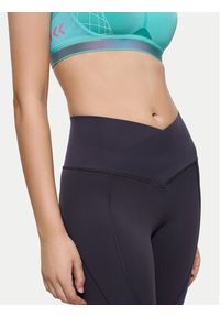 Triumph Legginsy Cardio 10217851 Szary Slim Fit. Kolor: szary. Materiał: syntetyk