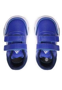 Adidas - adidas Sneakersy Tensaur Sport Training Hook and Loop Shoes H06300 Niebieski. Kolor: niebieski. Materiał: syntetyk #6