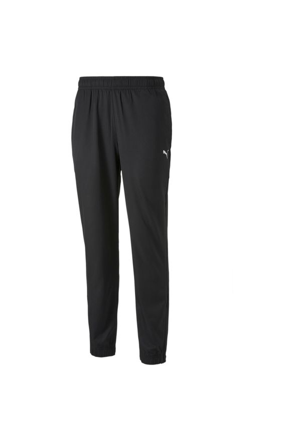 Spodnie męskie Puma ESS WOVEN. Kolor: czarny. Sport: fitness