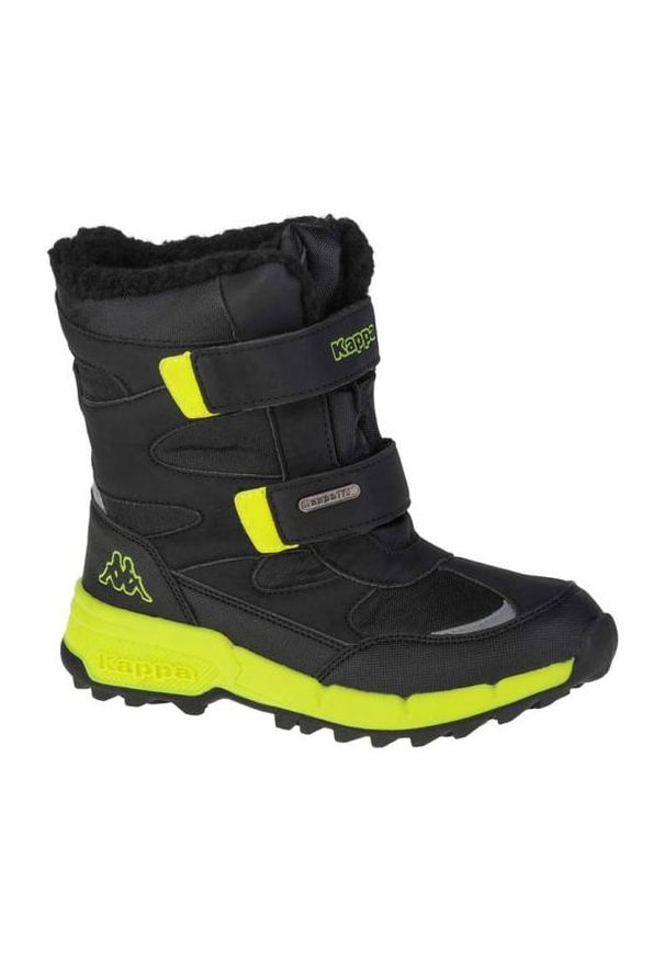 Buty Kappa Cekis Tex K Jr 260903K-1133 białe czarne. Zapięcie: rzepy. Kolor: biały, czarny, wielokolorowy. Materiał: syntetyk, materiał. Szerokość cholewki: normalna. Sezon: zima, jesień