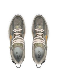 Replay - REPLAY Sneakersy GMSD5.000.C0005T Zielony. Kolor: zielony. Materiał: materiał #2