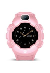 Smartwatch FOREVER Kids Care Me KW-400 Różowy. Rodzaj zegarka: smartwatch. Kolor: różowy #1