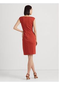 Lauren Ralph Lauren Sukienka koktajlowa 253906356003 Czerwony Regular Fit. Kolor: czerwony. Materiał: syntetyk. Styl: wizytowy #3