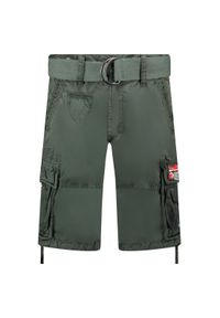 Bermudy Geographical Norway PASTEQUE EO MEN 063 brązowy męskie. Kolor: brązowy. Sport: turystyka piesza #1