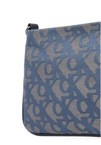 Calvin Klein Jeans Torebka Ckj Monogram Mini Bag LV04K3183G Niebieski. Kolor: niebieski