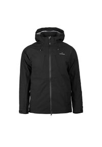 Bergson - Kurtka męska 3w1 Everfolk. Kolor: czarny. Sport: turystyka piesza #1