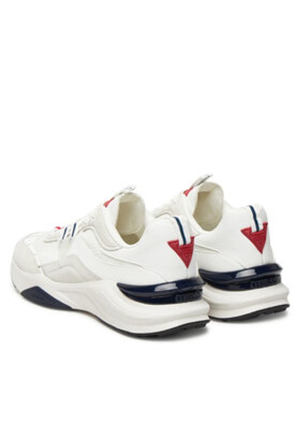 Guess Sneakersy FMTVAL FAL12 Biały. Kolor: biały. Materiał: skóra